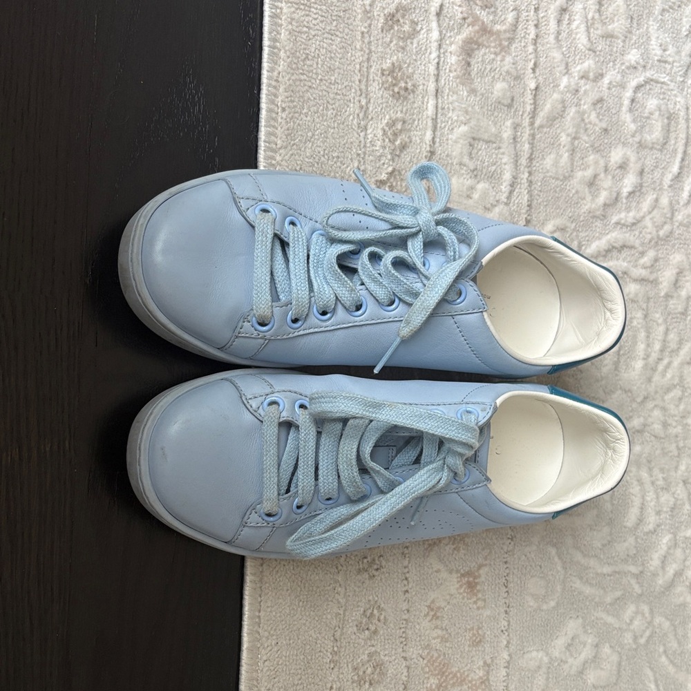 Kids Light Blue Sneakers